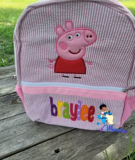 Peppa Pig Full Size Book Bag thumbnail 3