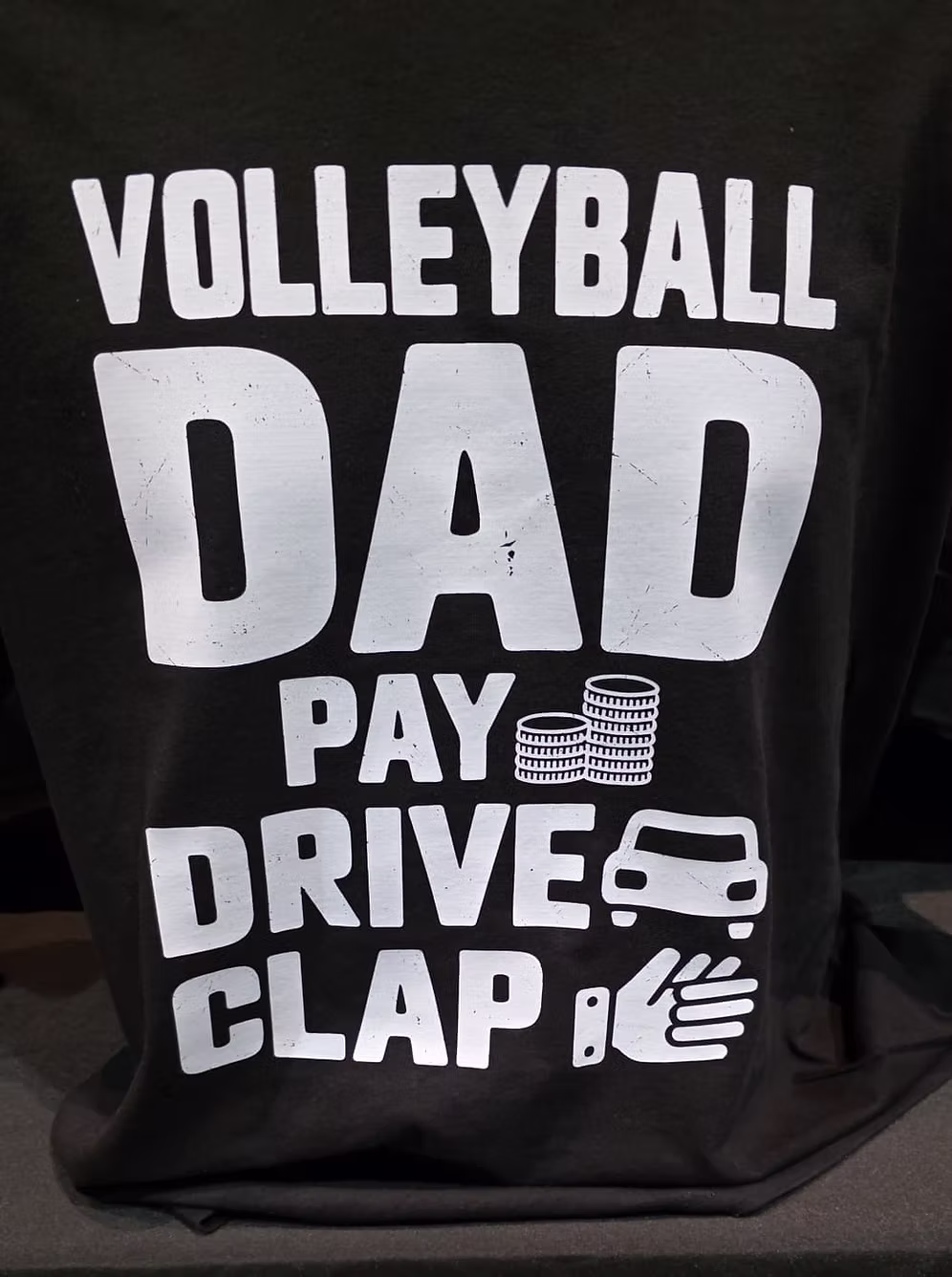 Volleyball Dad Pay Drive Clap — image 1
