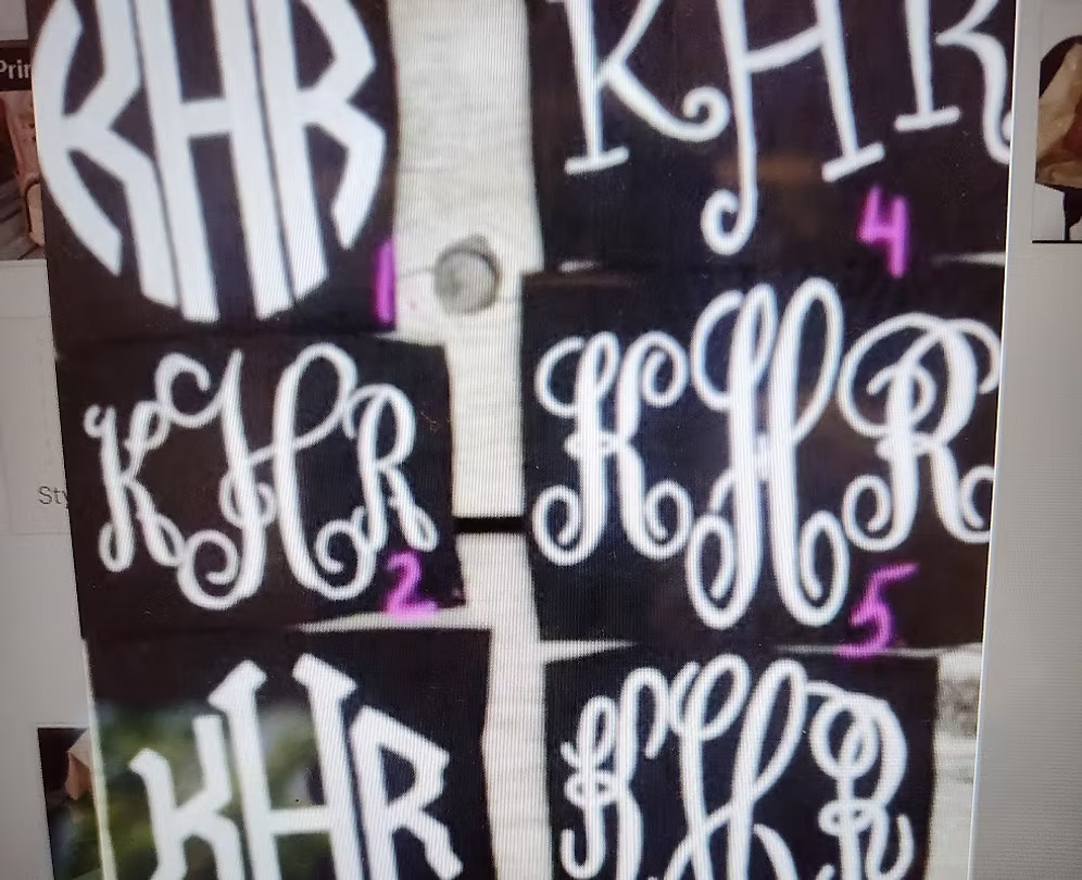 Monogram Full-size Bookbag and Lunch Box thumbnail 5
