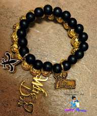 Who Dat Charm Bracelet